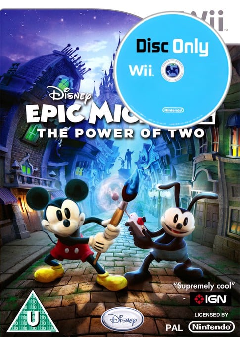 Disney Epic Mickey 2: The Power of Two - Disc Only