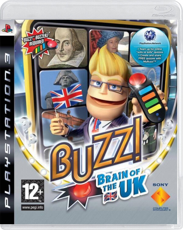 Buzz! Brain of the UK - Playstation 3 Games