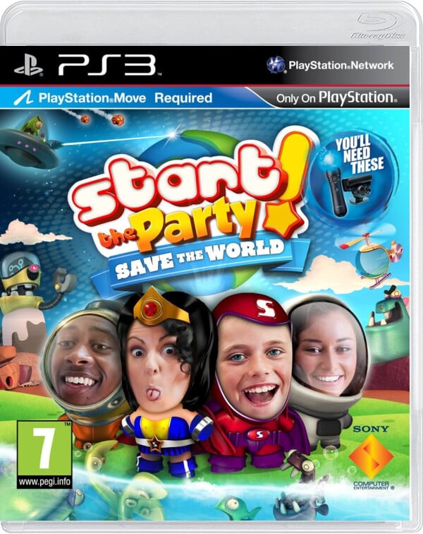 Start The Party! Save the World - Playstation 3 Games