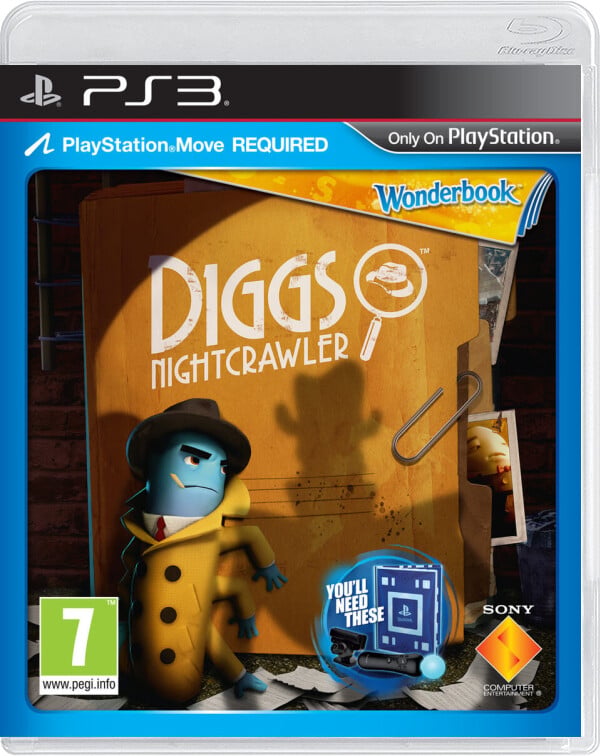 Wonderbook Diggs: Nightcrawler - Playstation 3 Games