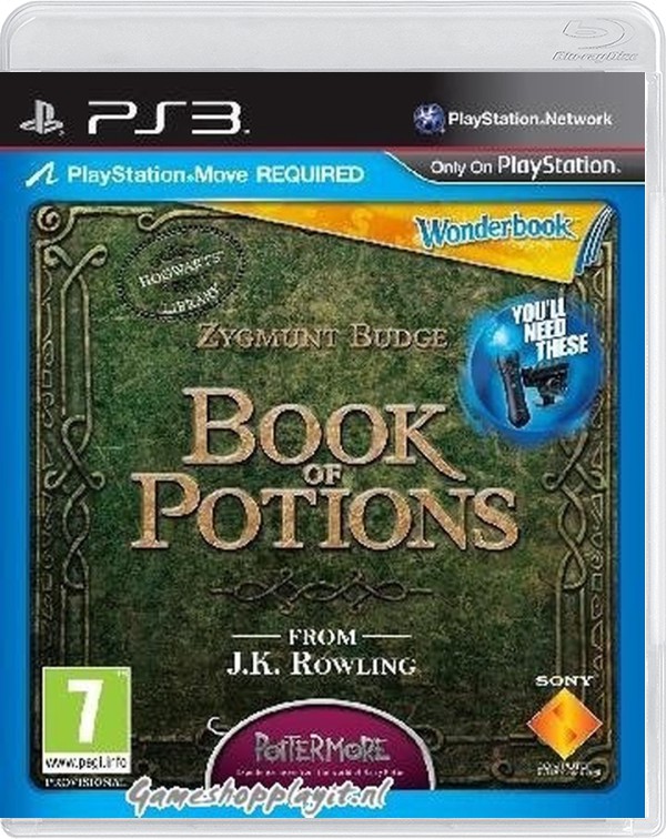 Wonderbook: Book of Potions | Playstation 3 Games | RetroPlaystationKopen.nl