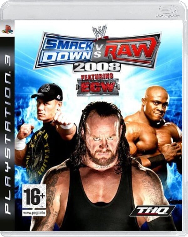 WWE SmackDown vs. Raw 2008 - Playstation 3 Games