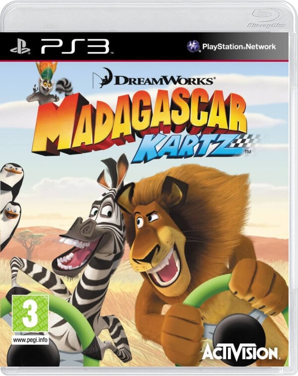 Dreamworks Madagascar Kartz - Playstation 3 Games
