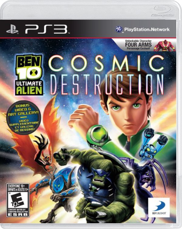 Ben 10: Ultimate Alien - Cosmic Destruction - Playstation 3 Games