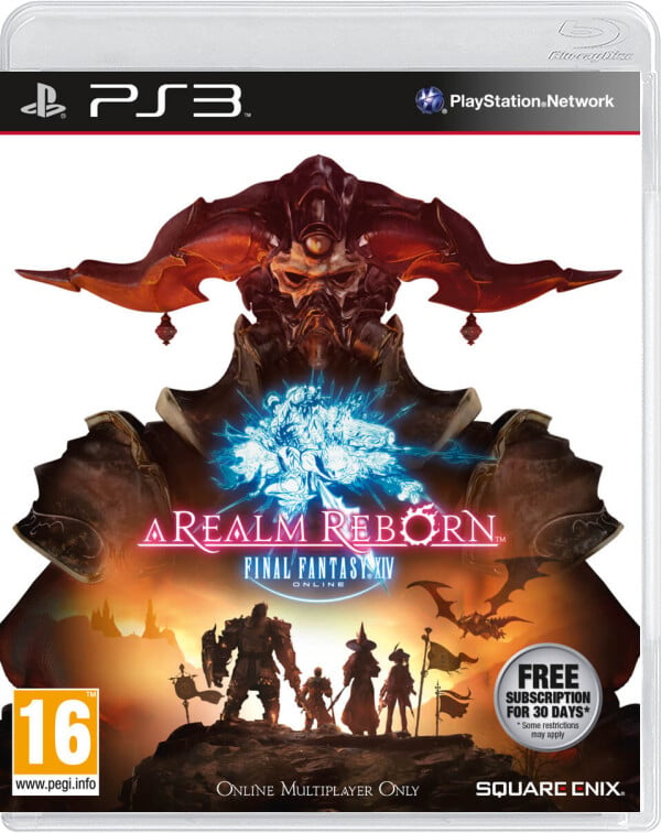 A Realm Reborn - Final Fantasy XIV Online - Playstation 3 Games