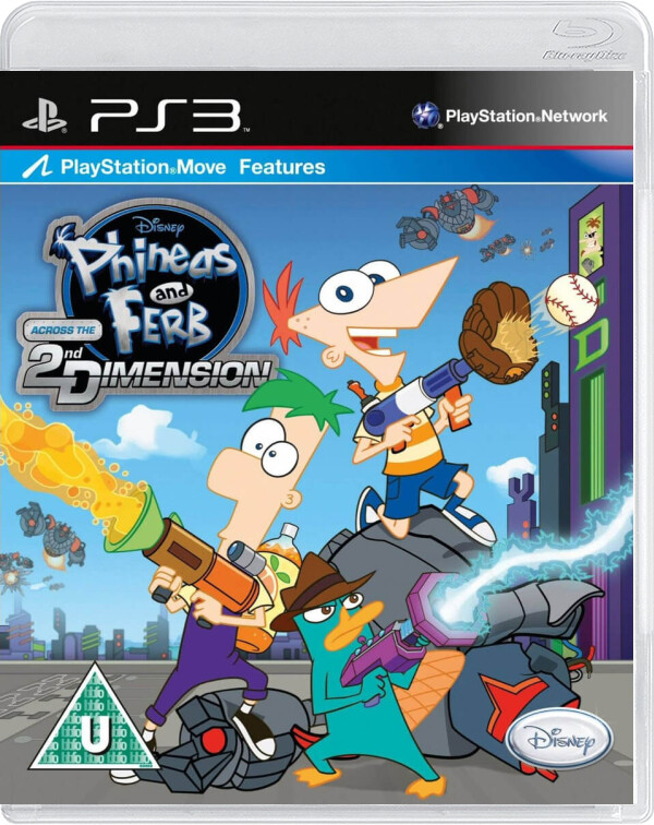 Phineas and Ferb: Across the 2nd Dimension - Playstation 3 Games