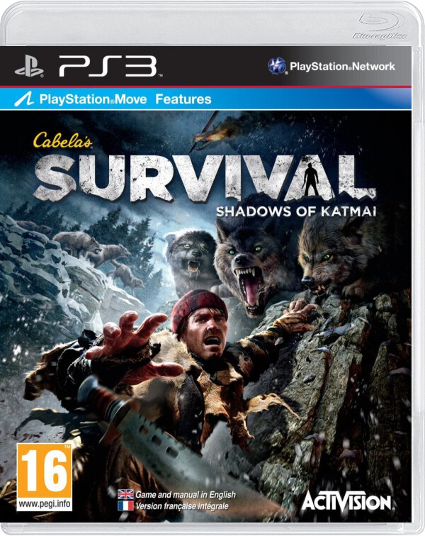Cabela's Survival: Shadows of Katmai - Playstation 3 Games