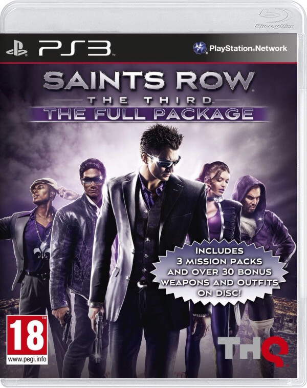 Saints Row: The Third - The Full Package - Playstation 3 Games