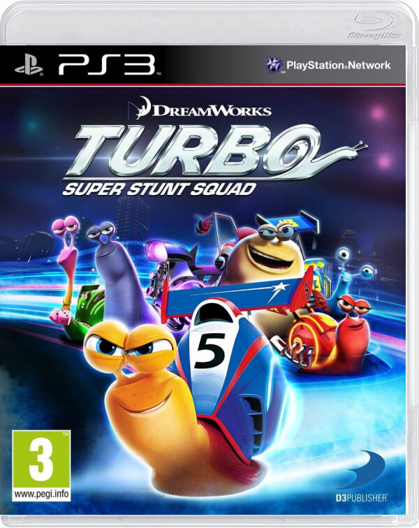 DreamWorks Turbo: Super Stunt Squad - Playstation 3 Games