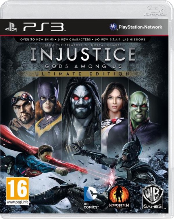 Injustice: Gods Among Us - Ultimate Edition - Playstation 3 Games