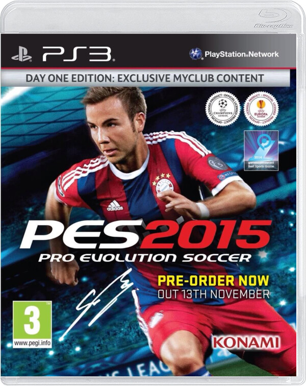 Pro Evolution Soccer 2015 - Playstation 3 Games