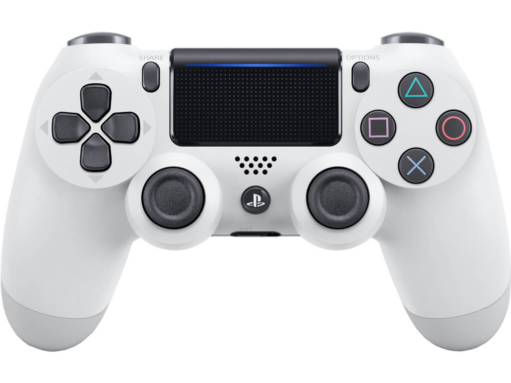 Sony Dual Shock Playstation 4 Controller - White | levelseven