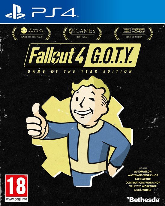Fallout 4: Game of the Year Edition - Playstation 4 Games