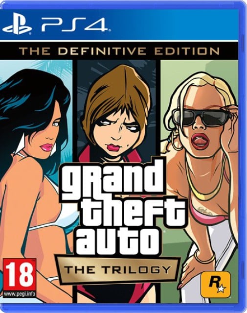 Grand Theft Auto: The Trilogy - Playstation 4 Games