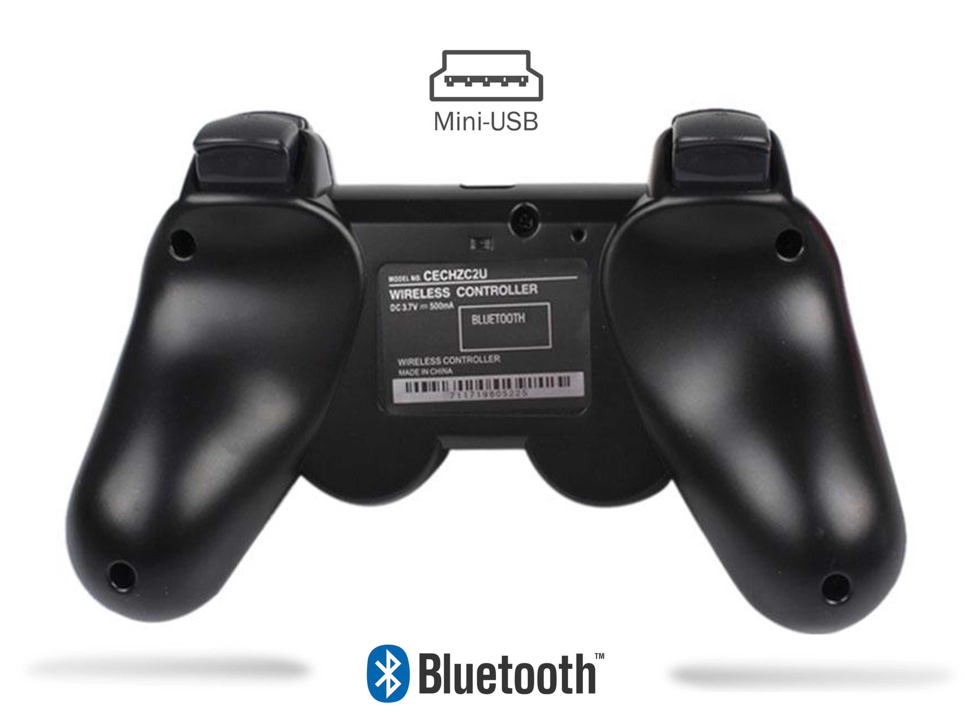 Nieuwe Wireless Controller voor Playstation 3 - Zwart - Playstation 3 Hardware - 4