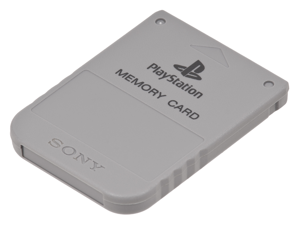 Originele Playstation 1 Memory Card