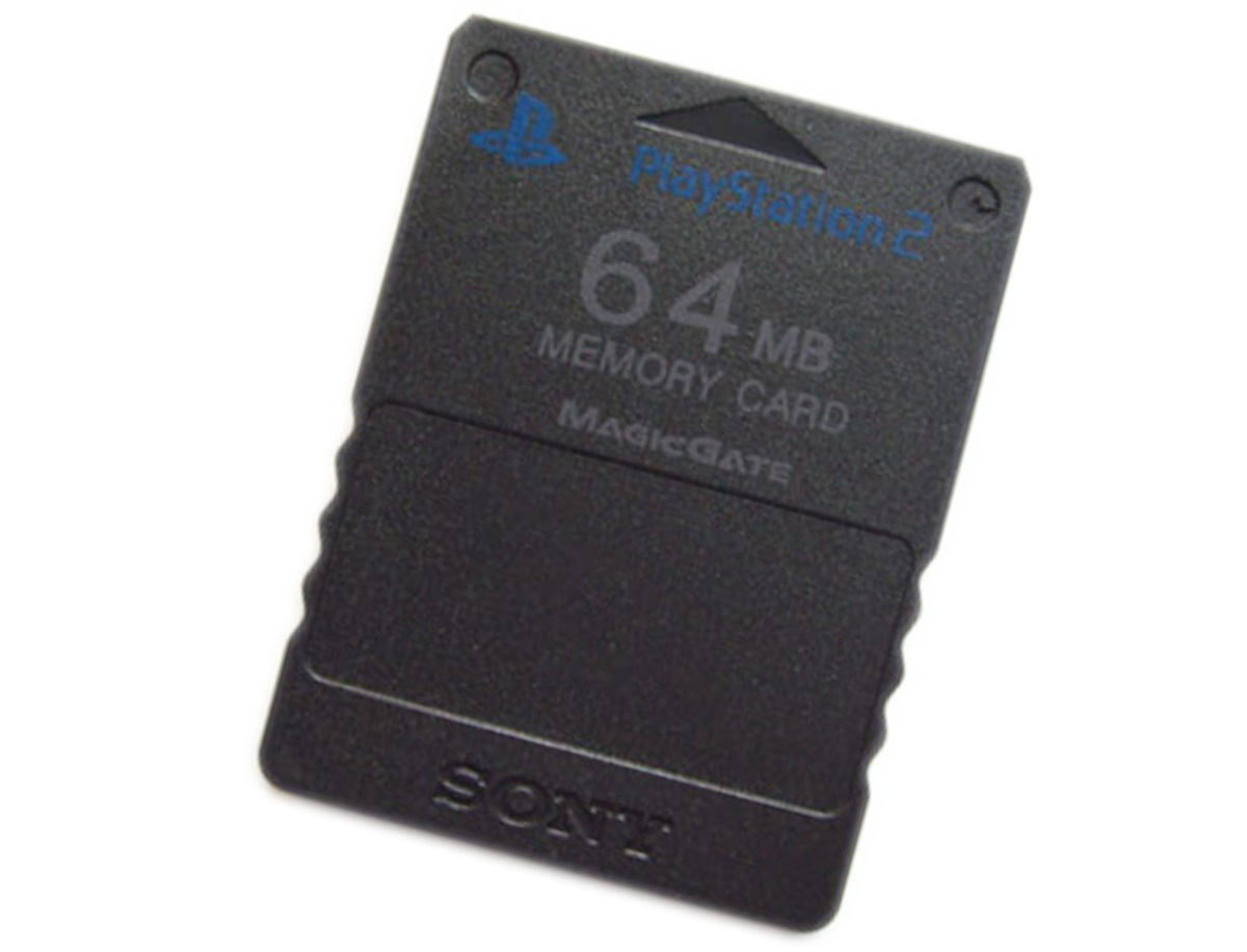 Originele Playstation 2 Memory Card - Black (64MB) - Playstation 2 Hardware