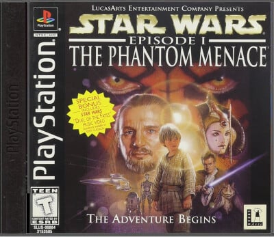Star Wars Episode I: The Phantom Menace - Playstation 1 Games
