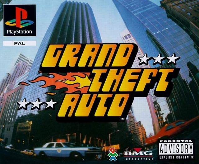 Grand Theft Auto - Playstation 1 Games