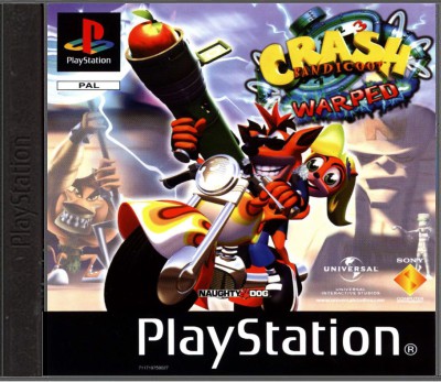 Crash Bandicoot 3: Warped - Playstation 1 Games