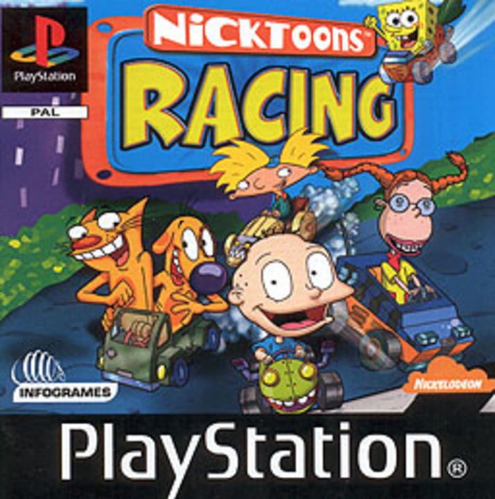 Nicktoons Racing - Playstation 1 Games