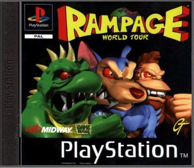 Rampage World Tour - Playstation 1 Games