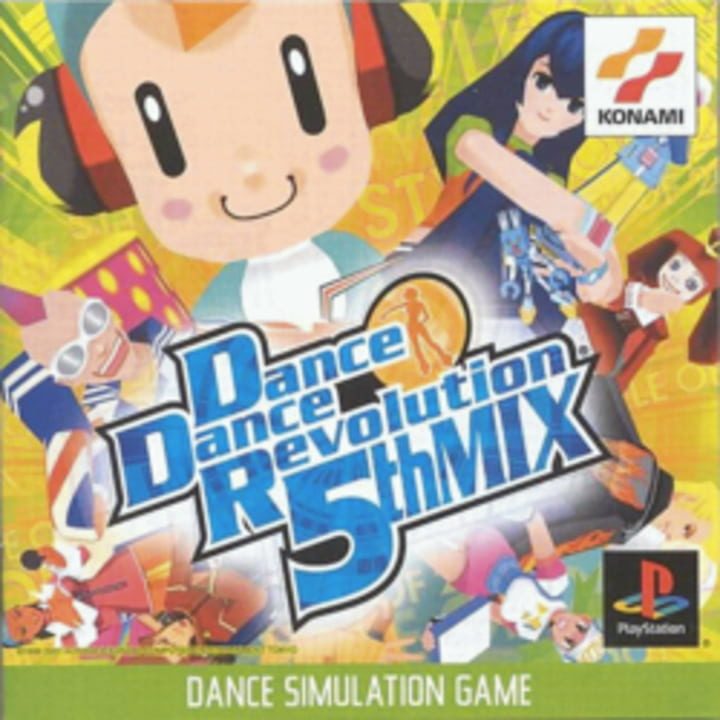 Dance Dance Revolution 5thMix - Playstation 1 Games