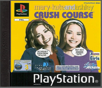 Mary-Kate & Ashley: Crush Course - Playstation 1 Games