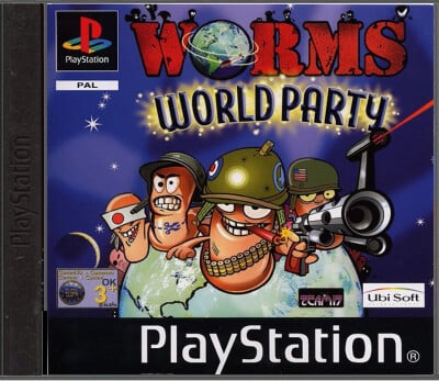Worms World Party - Playstation 1 Games