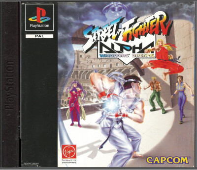 Street Fighter Alpha: Warrior's Dreams - Playstation 1 Games
