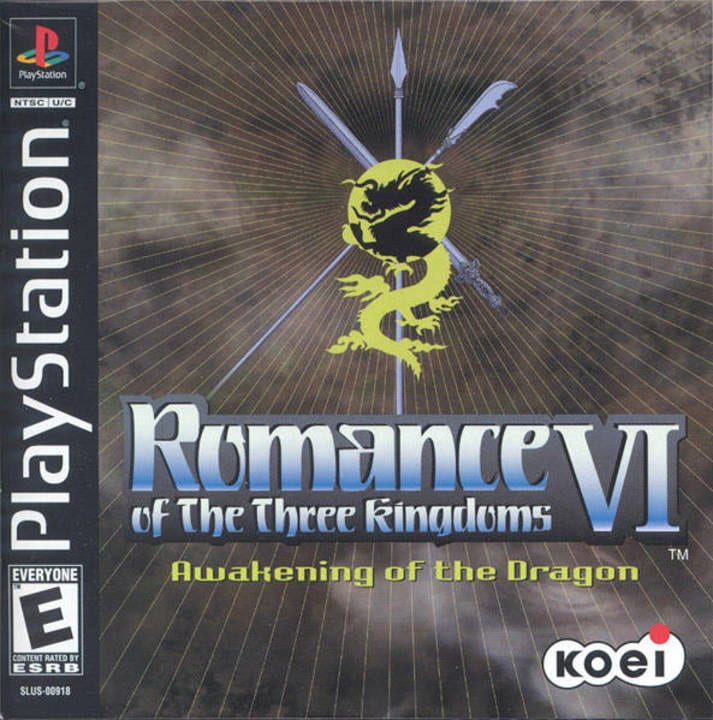Romance of the Three Kingdoms VI: Awakening of the Dragon - Playstation 1 Games