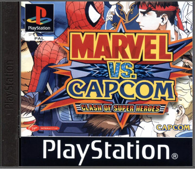 Marvel vs. Capcom: Clash of Super Heroes - Playstation 1 Games