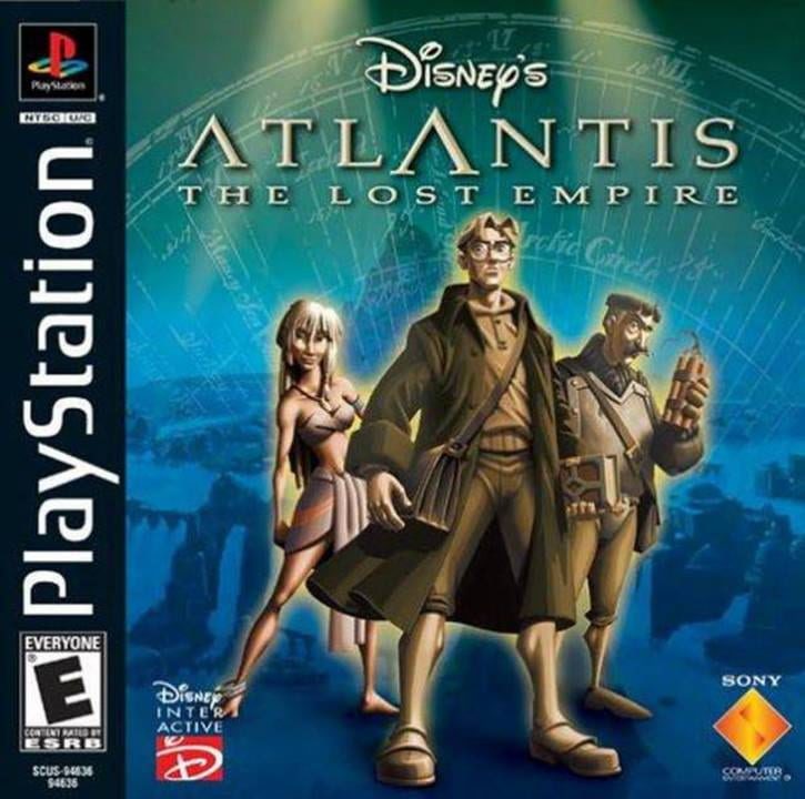 Atlantis The Lost Empire - Playstation 1 Games