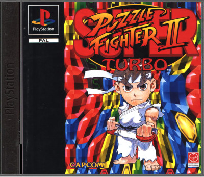 Super Puzzle Fighter II Turbo - Playstation 1 Games