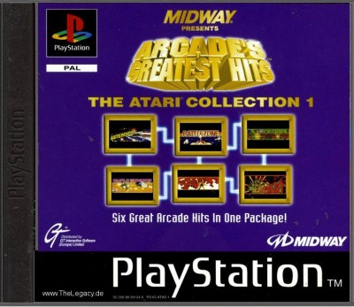 Arcade's Greatest Hits: The Atari Collection 1 - Playstation 1 Games