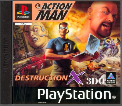 Action Man: Destruction X - Playstation 1 Games