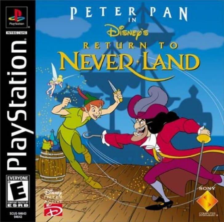 Peter Pan in Disney's Return to Never Land - Playstation 1 Games