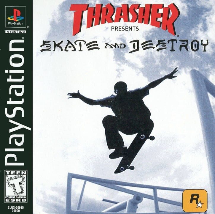 Thrasher Presents: Skate and Destroy - Playstation 1 Games