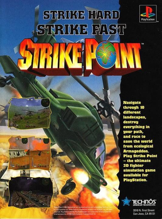 Strike Point - Playstation 1 Games
