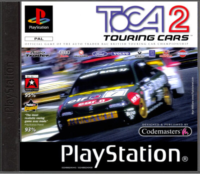 TOCA 2: Touring Car Challenge - Playstation 1 Games