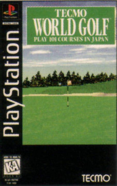 Tecmo World Golf - Playstation 1 Games