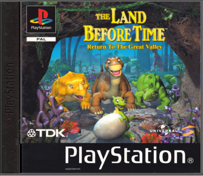 Return to the Great Valley - The Land Before Time - Playstation 1 Games