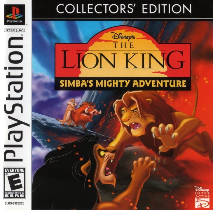 The Lion King: Simba's Mighty Adventure - Playstation 1 Games