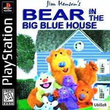 Jim Henson's Bear in the Big Blue House - Playstation 1 Games