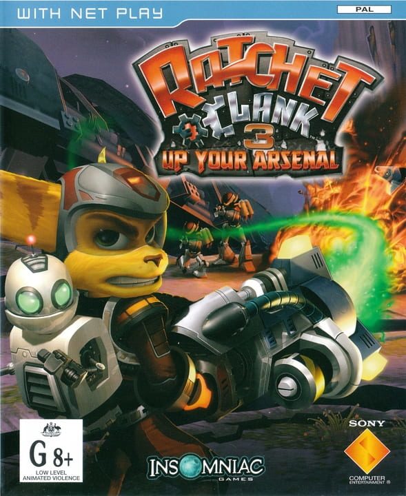 Ratchet & Clank: Up Your Arsenal - Playstation 2 Games