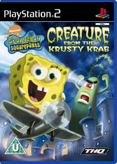 Spongebob Squarepants: Creature From the Krusty Krab - Playstation 2 Games