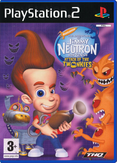 Jimmy Neutron Attack of the Twonkies - Playstation 2 Games