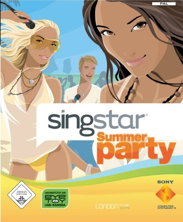 SingStar Summer Party - Playstation 2 Games