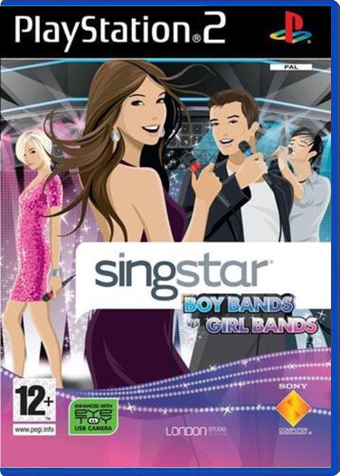 SingStar BoyBands Vs GirlBands - Playstation 2 Games