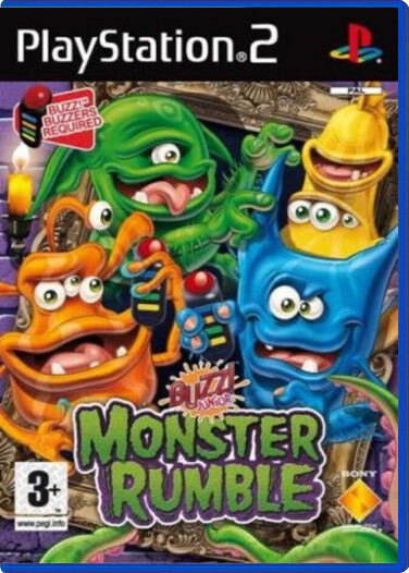 Buzz! Junior: Monster - Playstation 2 Games